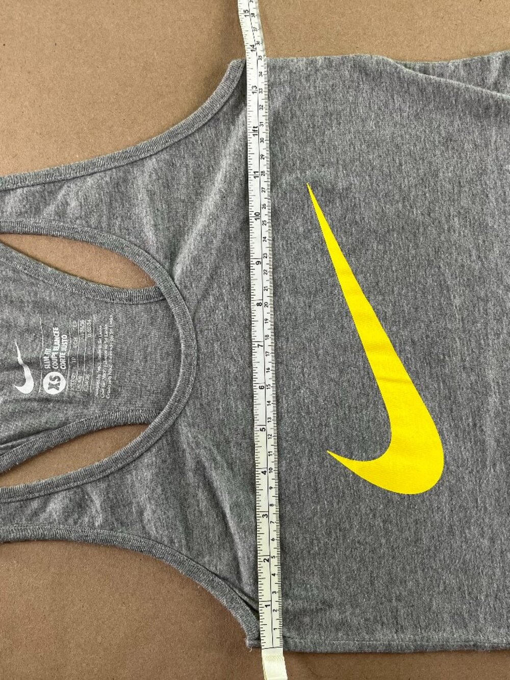 Nike Grey Racerback Tank - Picture 10 of 11